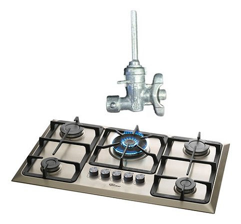 REGISTRO ZAMAC  R E SR INFINITY MESA INOX HASTE LONGA