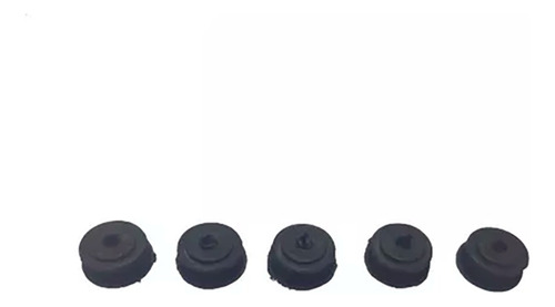 5 Vedação Borracha Do Botão Registro Fogão Cooktop Fischer .