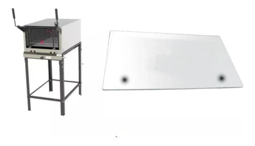 530x300 Vidro Do Forno Compativel C/Progas Prp-800