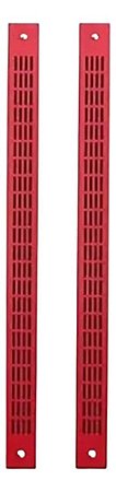 Grade Ventilação Forno De Embutir | 2 Peças | Vermelha