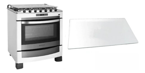 645x455 Vidro Interno Compativel C/ Forno Do Fogão Brastemp Ative 5 Bocas