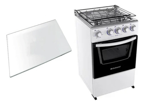 360x170 Vidro Interno Dako Supreme 4 Bocas