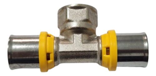 TEE c/Saida Rosca Femea p/Gas 20mm- 1/2"
