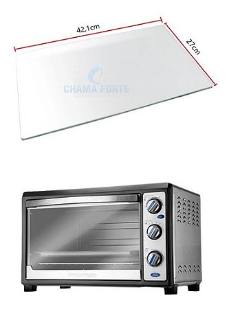421x270 Ford F-945 Forno 47 Litros Vidro 4mm