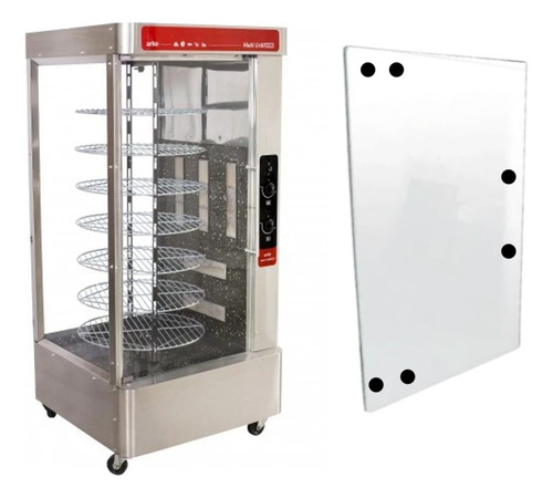 Vidro Frangueira Assadeira Arke Multi Grill 1130x595