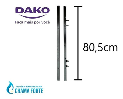 Kit 2 Travessa Dako Couraçado 4 Bocas (dianteira/traseira)