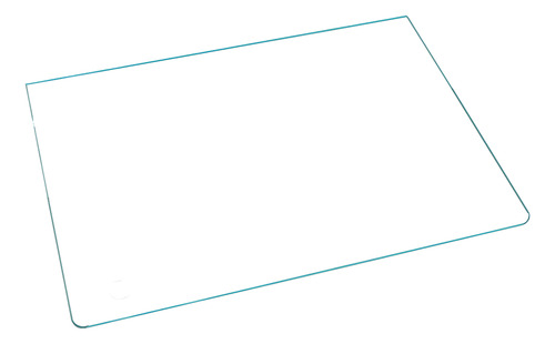 445x430 Atlas Agile 4 Bocas Tampa De Vidro 4mm Para Fogão Dako