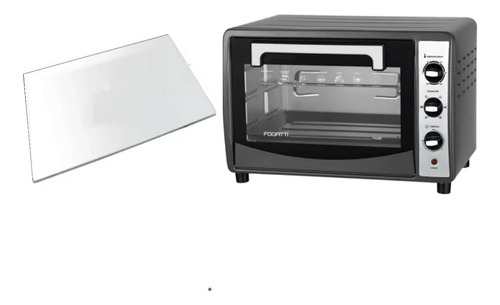 442x250 Vidro Do Forno Elétrico Fogatti F420r 42l