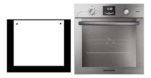 590x453 Vidro Externo Para Forno Elétrico Brastemp Ative Bo360ar