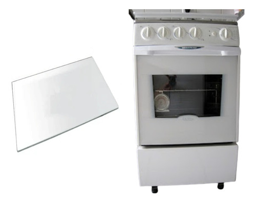 380x254 VIDRO INTERNO BRASTEMP 4 BOCAS BFW50CBNNA