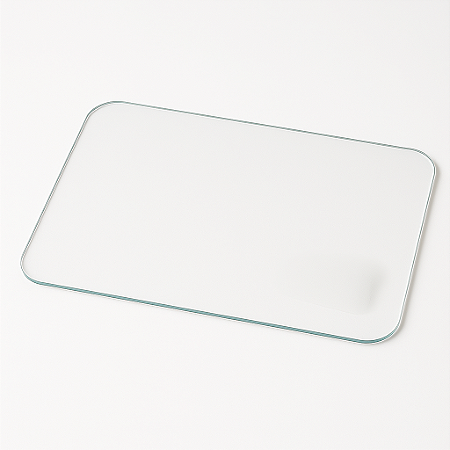 540X260 VIDRO INTERNO COMPATÍVEL COM FORNO FOGÃO BRASTEMP QUALITY 6Q  BORDAS ARREDONDADAS