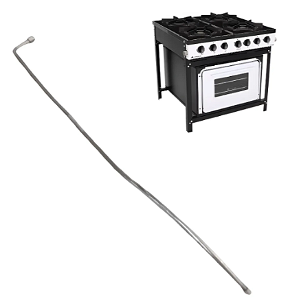 Tubulação De Gas Fogao Bravo 4 / 6 Bocas Venancio - Brf