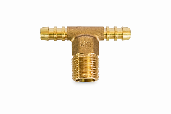 TEE LATAO 1/2 NPT(E) X BM 3/8 X BM 3/8