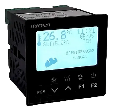 CONTROLADOR DIGITAL DE TEMPERATURA COM TEMPORIZADOR INVYB YB301N1H
