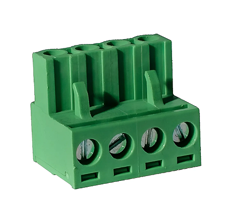 BORNE 2EDGK-AKZ 4 VIAS FÊMEA, PASSO DE 5,08MM