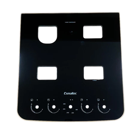 Mesa Fogao Esmaltec Jade Safira Agata Glass 4q Original