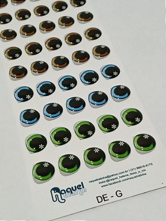 Adesivos Resinados Raquel Helena Ref.: DE