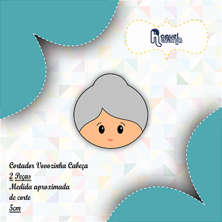 Cortador Cabeça Vovozinha