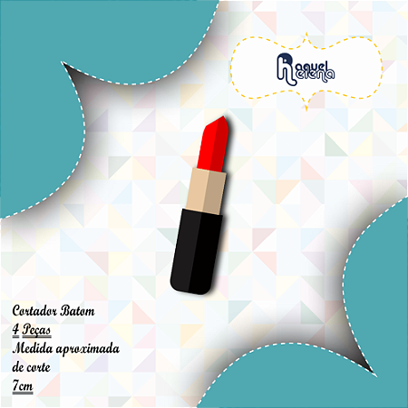 Cortador Batom 7cm