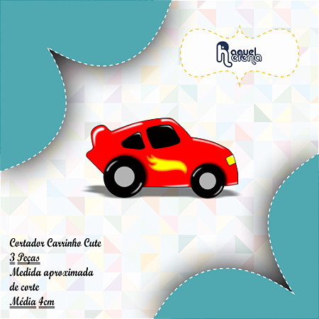 Cortador Carrinho Cute