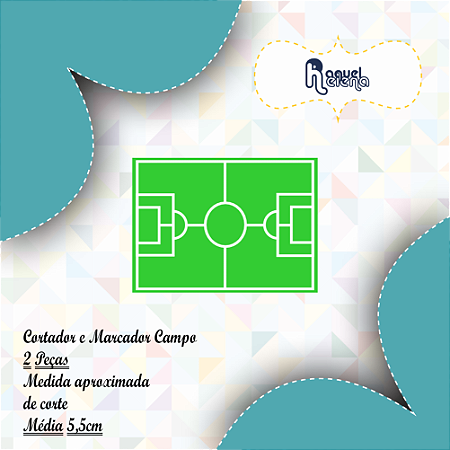 Kit Cortador e Marcador Campo de Futebol