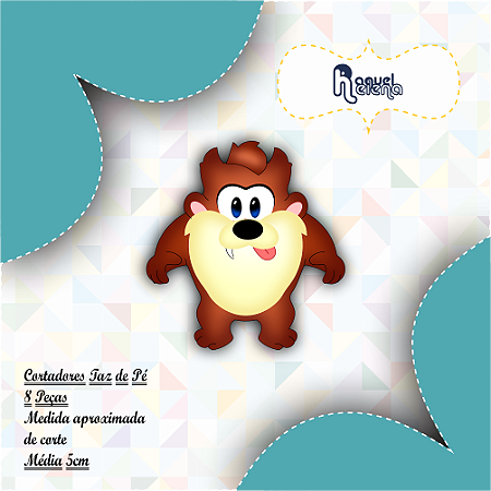 Kit Cortador Esquentadinho Baby de Pé 6,5cm