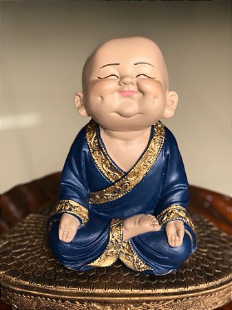 Buda da Gratidão (azul marinho)