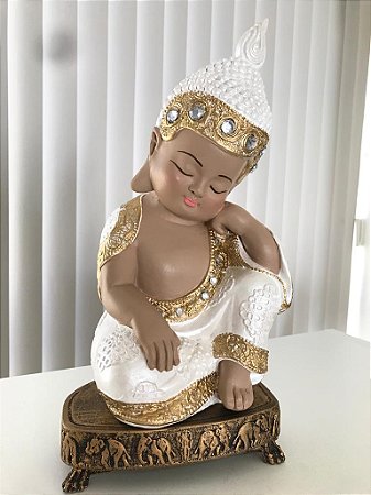 Buda da serenidade (branco)