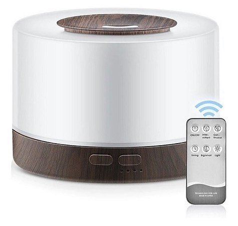 Umidificador purificador de ar/ com controle (Tabaco)
