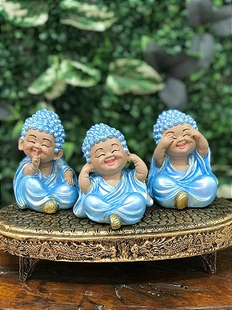 Trio da sabedoria baby (Azul perolado)