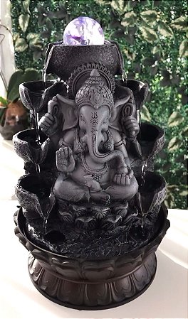 Fonte Ganesha 7 quedas (cinza)