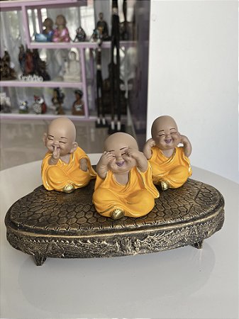 Trio da sabedoria (amarelo)