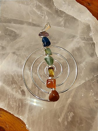 Pingente Cho Ku Rei Reiki - Chakras