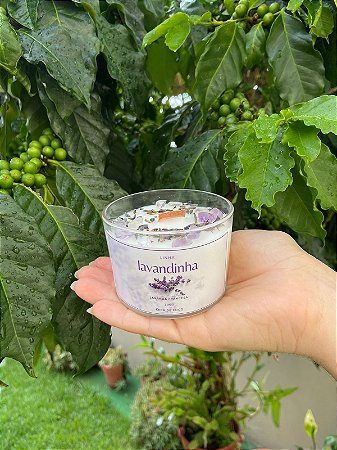 Vela Aromática Lavandinha