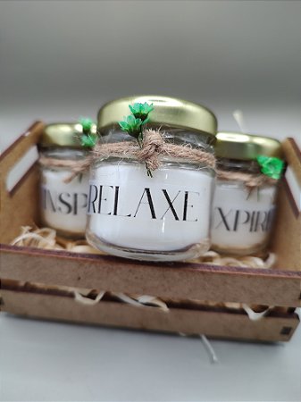 Trio - velas para relaxar