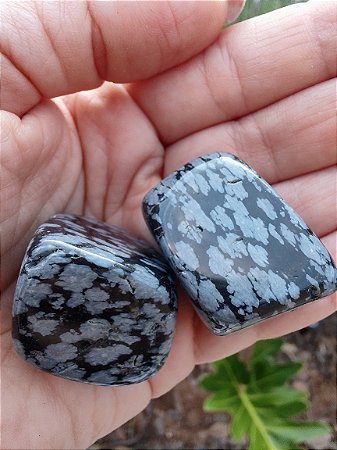 Obsidiana Floco de neve