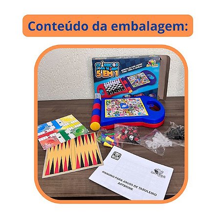 Jogo do Ludo + Ganso Automático