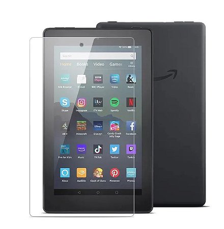Película de Vidro Proteção de Tela p/ Tablet Amazon Fire HD8