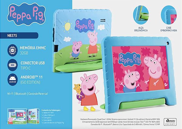 Kit Casa da Peppa Pig e Familia - MP Brinquedos