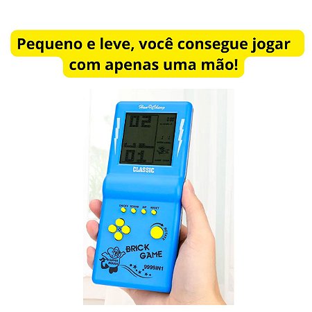 Mini Game Clássico Portátil Infantil Interativo 9999 Em 1