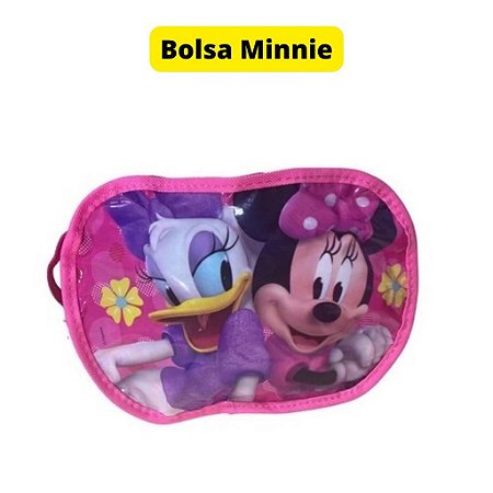 Kit Minnie Pelúcia Dado Chaveiro Bolsa Minnie Saco Presente - DaiCommerce -  Loja de Acessórios para Tablet e Brinquedos