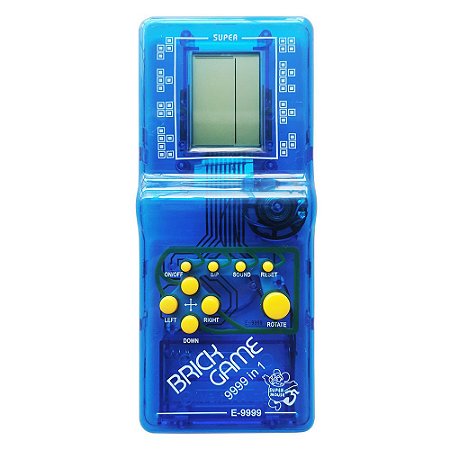 Mini Game Antigo Retrô Brink Game Tetris 9999 Jogos