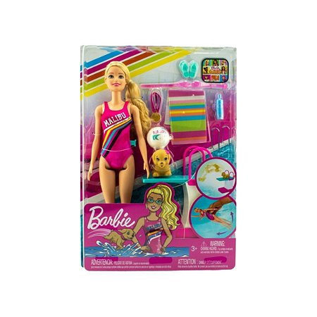 Comprar Boneca Barbie Boneca Dreamhouse com conjunto jogos de Mattel