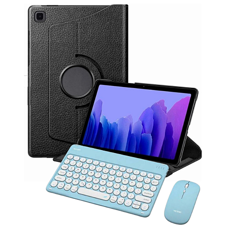 Capa Giratória p/ Tablet A7 Lite T220 T225 + Teclado e Mouse