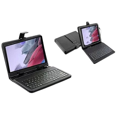 Capa com Teclado para Tablet Galaxy A7 Lite 8.7 T220 T225