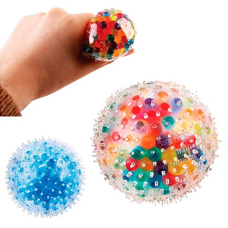 Bolinha Macia divertida anti estresse cravos ball p/ Esmagar
