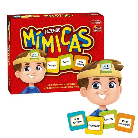 Fazendo Mímicas - Jogo em família e amigos