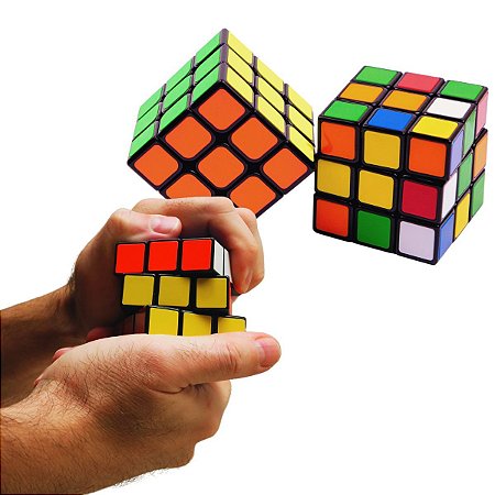 Brinquedo Diverso Cubo Magico Medio 6,5x6,5cm