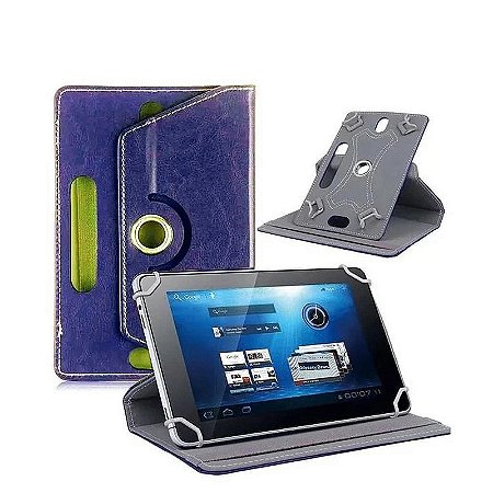 Capa Suporte + Película + Caneta p/ Tablet M7s Go M7 WIFI