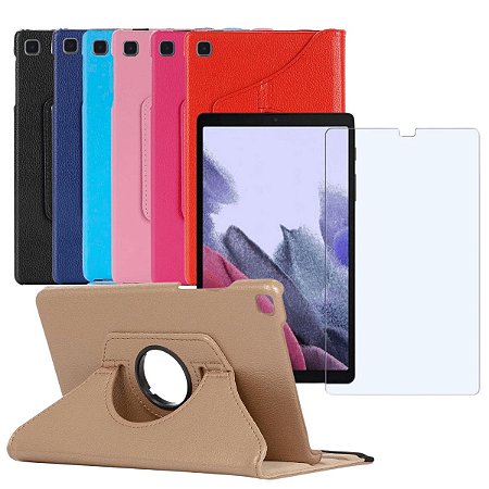 Capa Giratória Tablet A7 Lite T220 T225 8.7 + Película Vidro